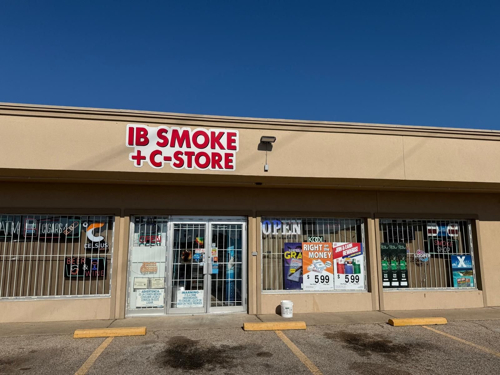 IB Smoke Plus-Store storefront in Killeen, Texas